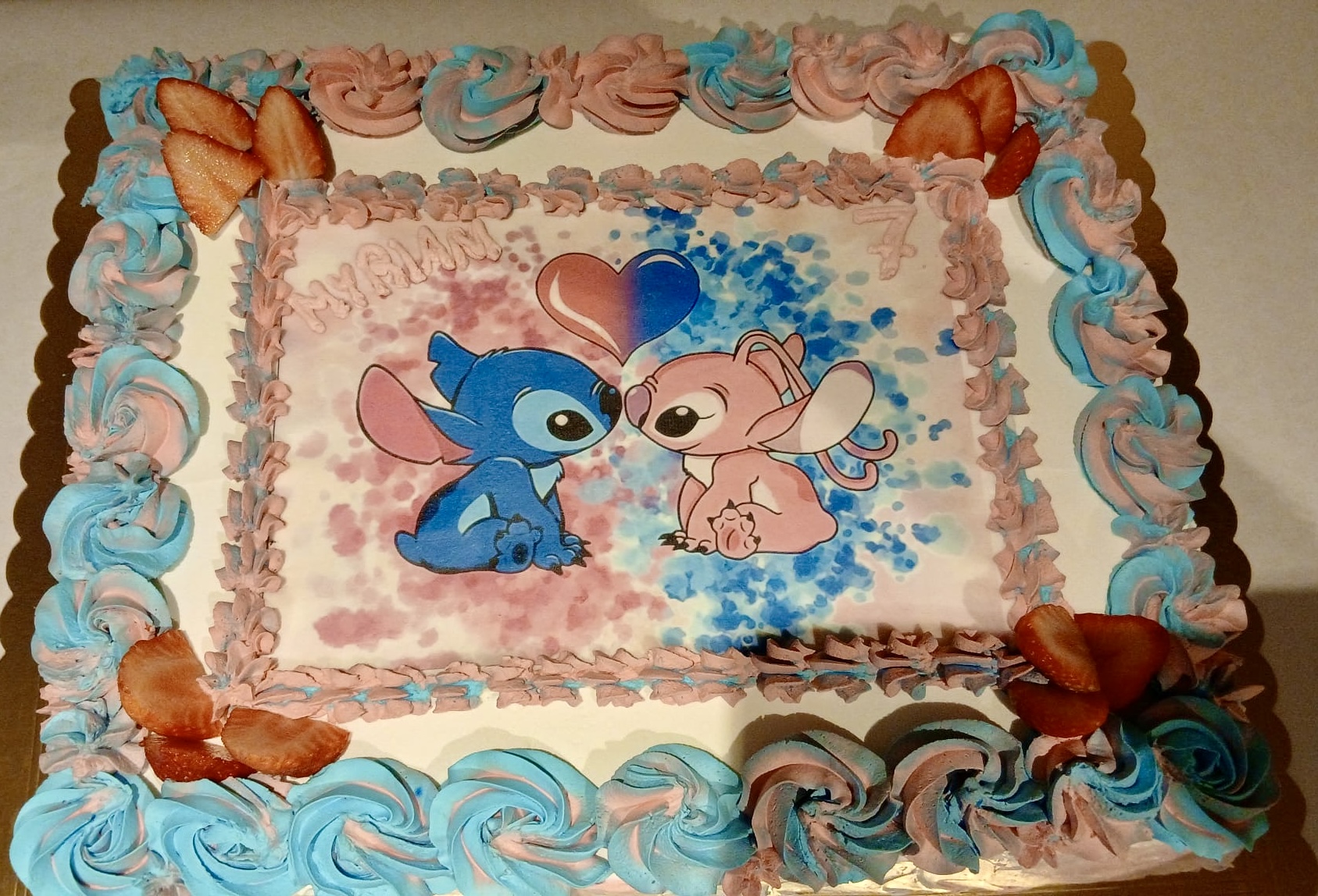 Torta Cialda Bianca Inside Out 2 Pixar V2